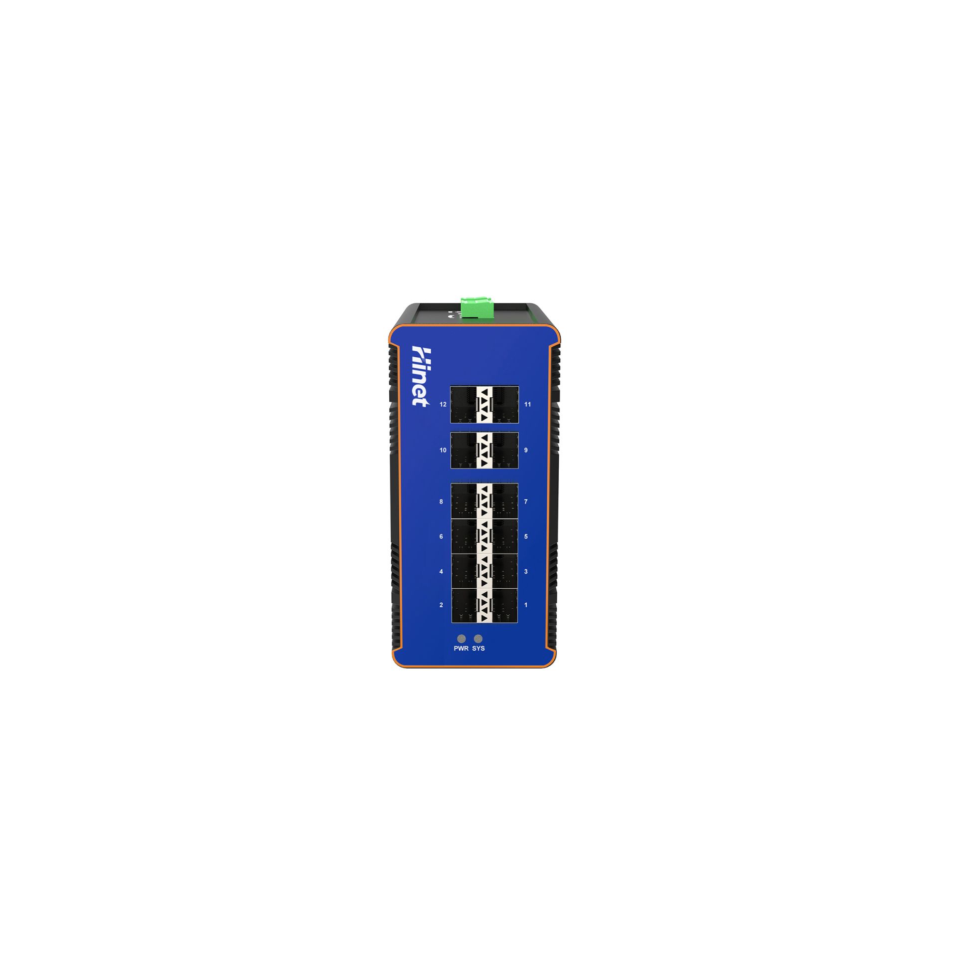 IDS7012X 三层万兆导轨式管理型工业交换机