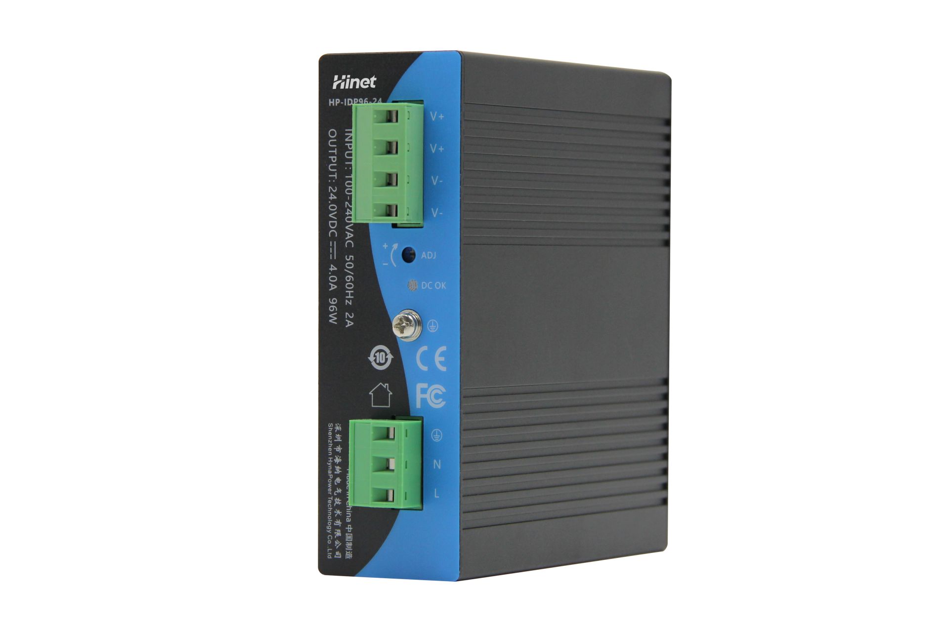 HP-IDP96 96W DIN-rail industrial power supply